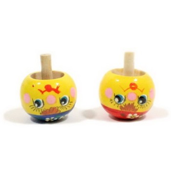 Волчок-перевертыш "Колобок" (встает на ножку) арт.7879 (РНИ)