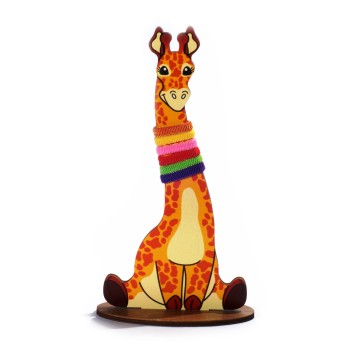 Подставка для резиночек "Жираф" арт 8258 /35