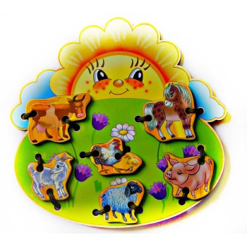 Шнуровка арт.7785 "На лугу" /40