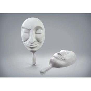 Мафия. Маска "Лицемер" пластиковая белая арт.7964
