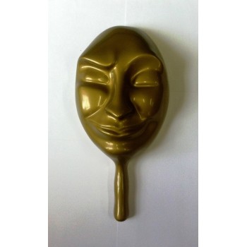 Мафия. Маска "Лицемер" пластиковая золотая арт.7966