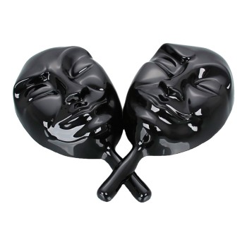 Мафия. Маска "Лицемер" пластиковая черная арт.7965