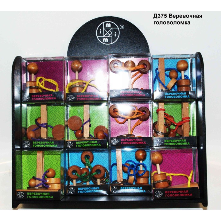Д375/6403 Веревочная головоломка/24