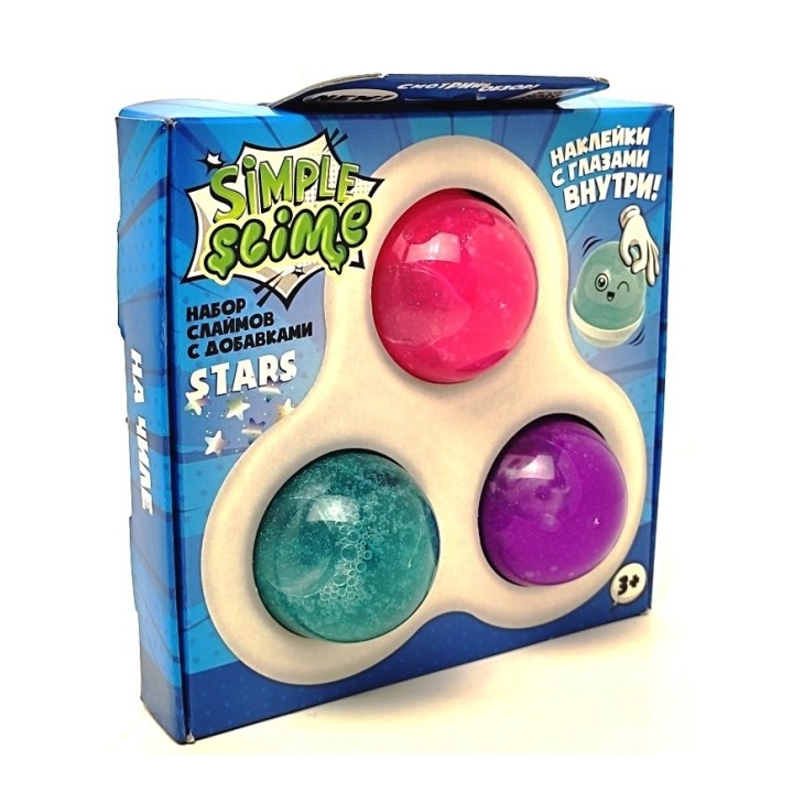 Игрушка ТМ "Slime Simple" арт.S130-70 "Slime Star" 175 г