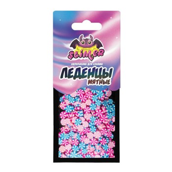 Наполнение для слайма ТМ "Slimer" "Мятные леденцы микс" арт.SSS30-115