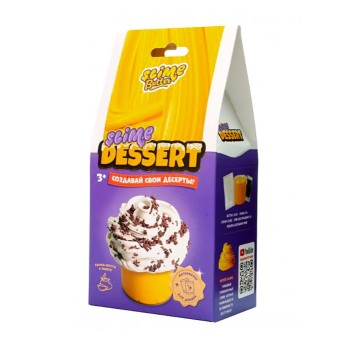 Игрушка ТМ "Slime" Слайм десерт мини "Панна-котта с манго" 150 г арт.S130-59