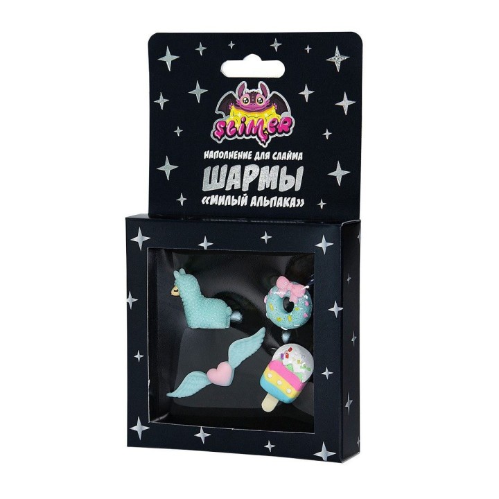 Наполнение для слайма ТМ "Slimer" "Шармы: Милый альпака" арт.SSS30-153
