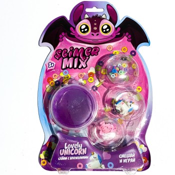 Игрушка ТМ "Slimer" Набор "Lovely Unicorn" 180 г арт.SR150