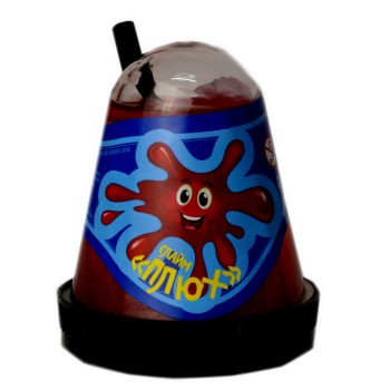 Слайм "Плюх" красный перламутровый/12 арт.S130-40