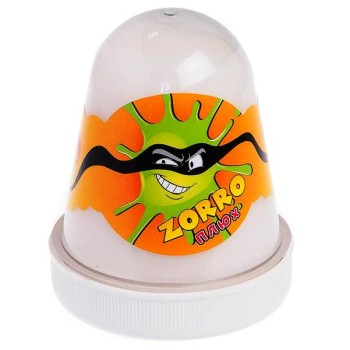 Слайм Плюх "ZORRO" перламутровый жемчуг, 130 г /24