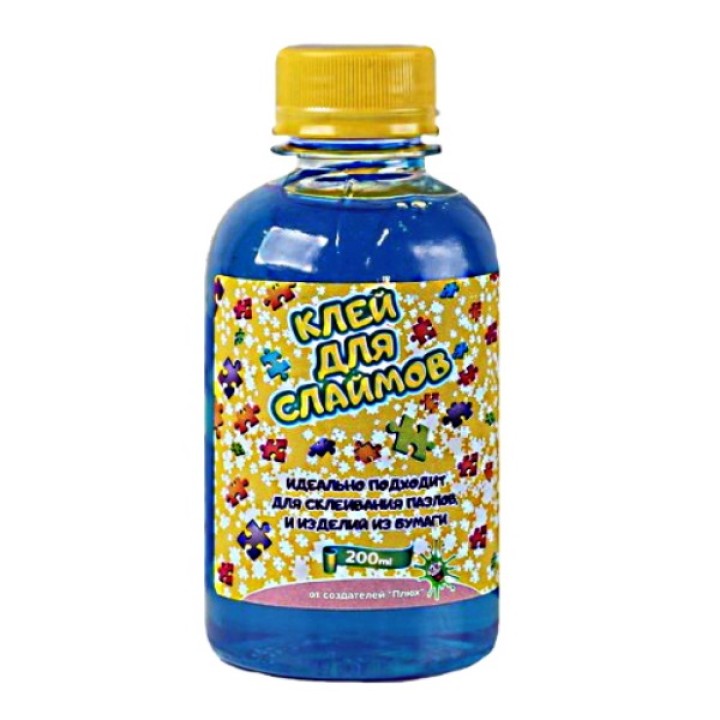 Клей для слаймов, 200 мл голубой /50