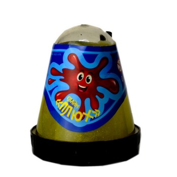 Слайм "Плюх" желтый перламутровый/12 арт.S130-40