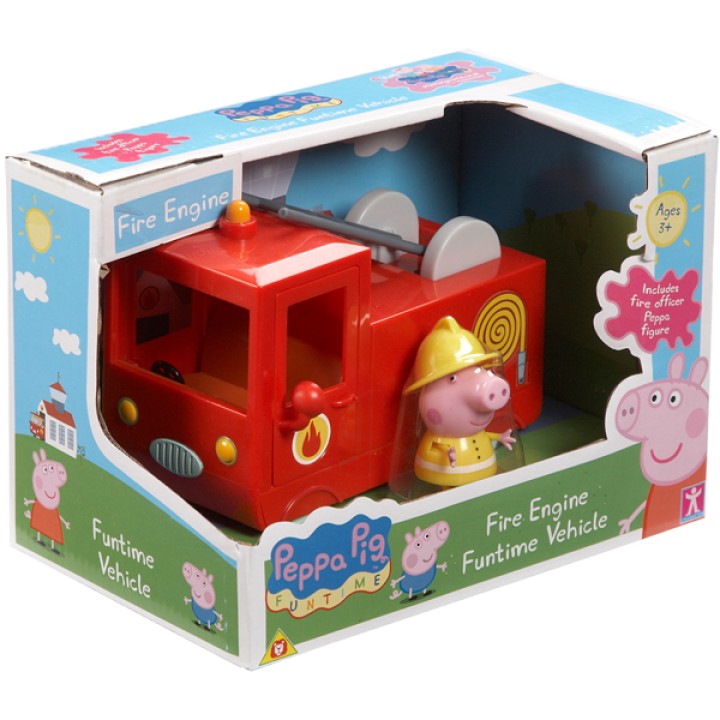 Свинка Пеппа. Игровой набор арт.29371 "Пожарная машина Пеппы" с фиг.