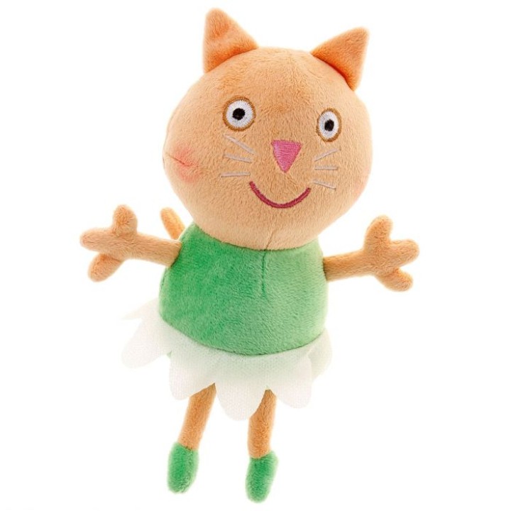 Свинка Пеппа. Мягкая игрушка арт.25084 "Котенок Кэнди балерина" 20 см.