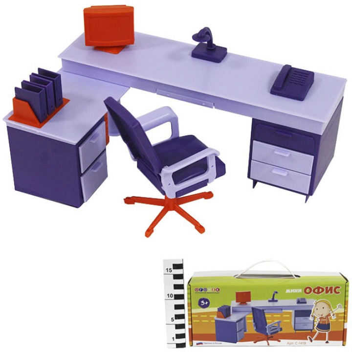 Огонек. Мебель "Мини офис" арт.С-1419 /6