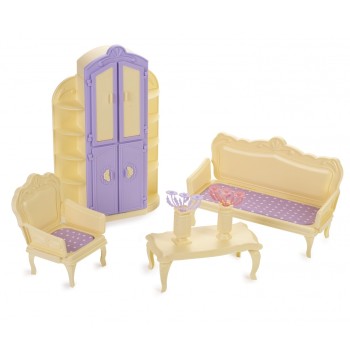 Огонек. Маленькая принцесса "Гостиная комната" (лимонная) арт.C-1523 /6