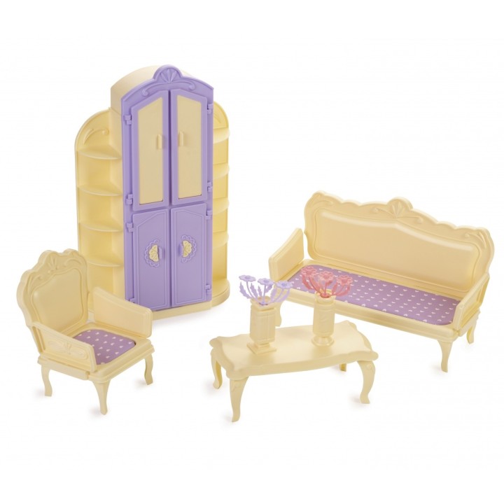 Огонек. Маленькая принцесса "Гостиная комната" (лимонная) арт.C-1523 /6