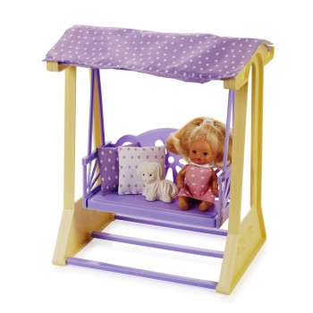 Огонек. Маленькая принцесса "Качели" (лимонные) арт.С-1515 /16