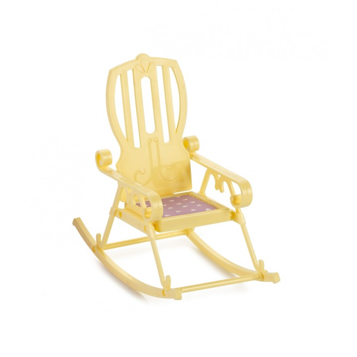 Огонек. Маленькая принцесса "Кресло-качалка" (лимонная) арт.С-1512 /25