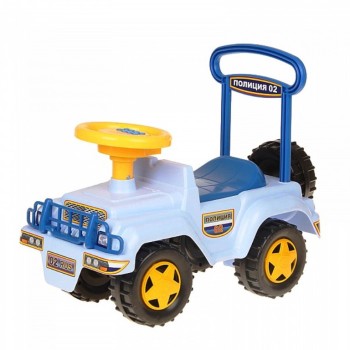 Совтехстром.Автомобиль-каталка "Полиция" арт.У440