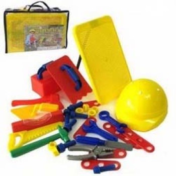 Совтехстром.Игровой набор "Строитель" №3 в сумке ПВХ (31 эл.) арт. У753