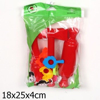 Совтехстром.Кухонный набор (толкушка,скалка,молоток,доска разделочная,форм.) арт.У530 /14