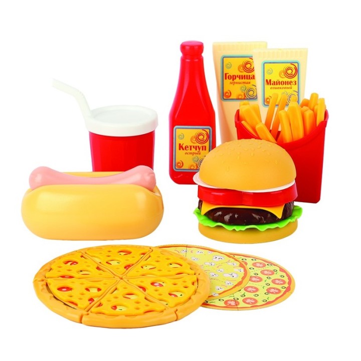 Совтехстром.Игровой набор "Фастфуд" арт.У977 /14