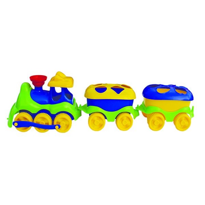 Совтехстром.Паровозик с логическими фигурами арт.У448 /6