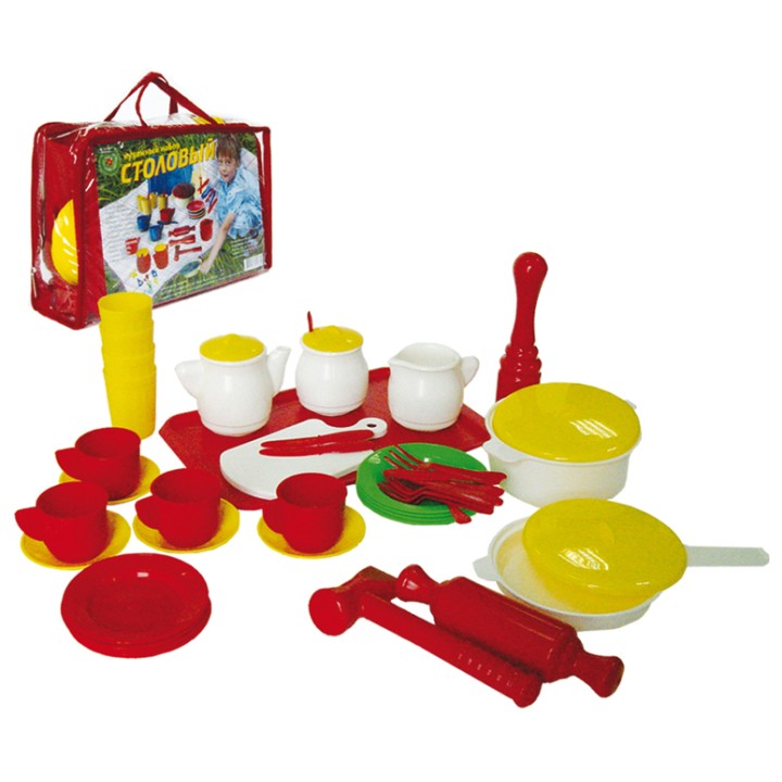 Совтехстром.Кухонный набор "Столовый" 52 предмета арт.У526 /10
