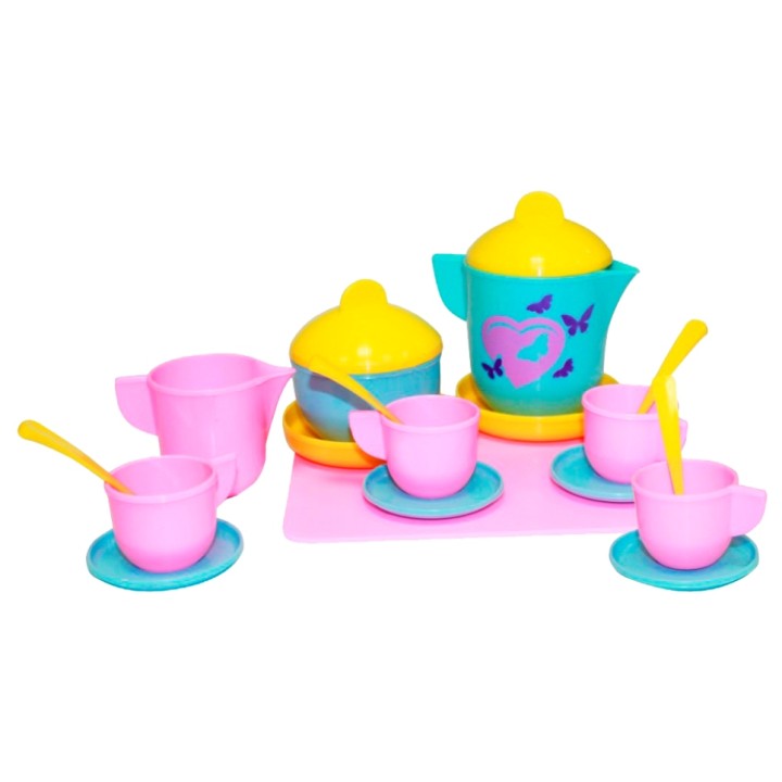 Пластмастер. Набор посуды "Праздник" арт.21072 /20