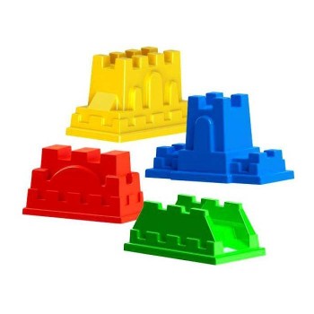 Пластмастер. Набор формочек "Крепость" арт.70054 /25