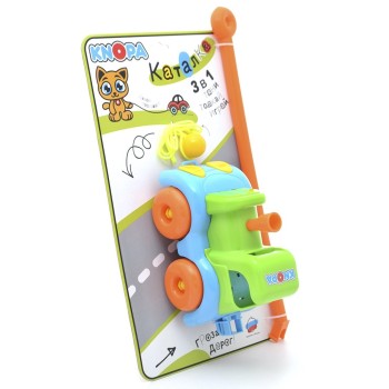 КNОPА. Каталка паровозик 22 см арт.87020 (Пластмастер) /16