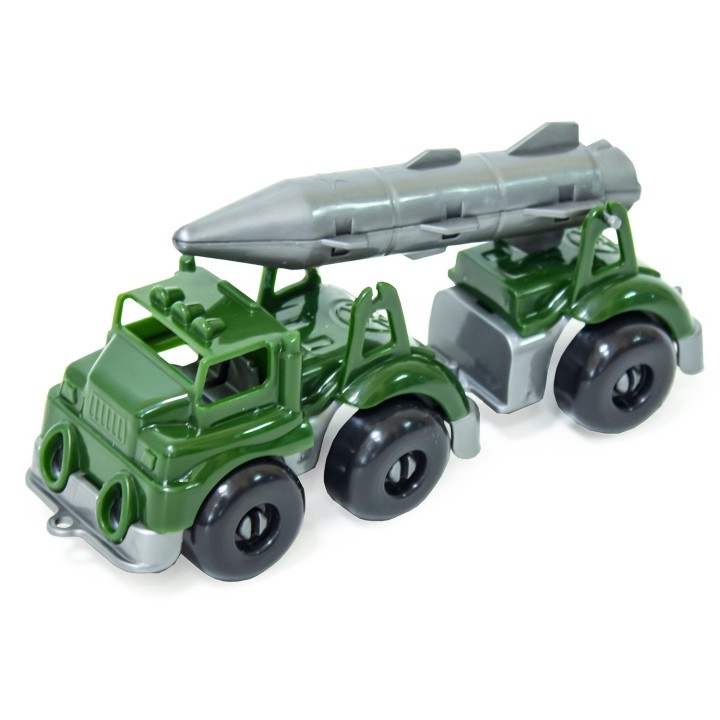 KNOPA. Машинка ракетный комплекс с прицепом "Вжух на войнушке" арт.86249 /20 (Пластмастер)