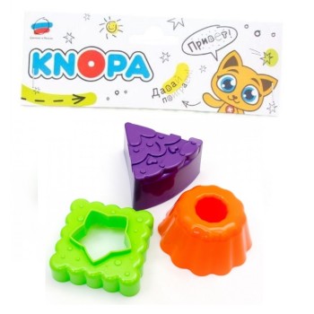 KNOPA. Набор формочек "Десертики" арт.82032 /25 (Пластмастер)