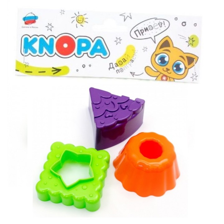 KNOPA. Набор формочек "Десертики" арт.82032 /25 (Пластмастер)