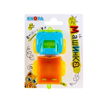 KNOPA. Машинка грузовик "Вжух в городе" 10 см арт.86220 /15 (Пластмастер)