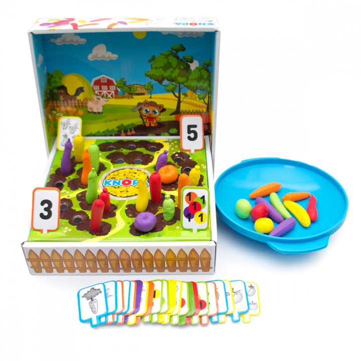 KNOPA. Дидактический набор "Мой урожай" арт.87063 /13 (Пластмастер)