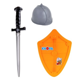 KNOPA. Набор оружия "Вояка" (шлем, щит и меч) арт.87015 /9 (Пластмастер)