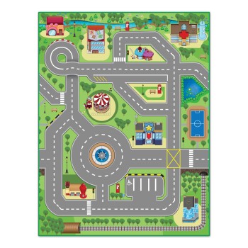 KNOPA. Игровой коврик "Твой город 3D" арт.657035 (Пластмастер)