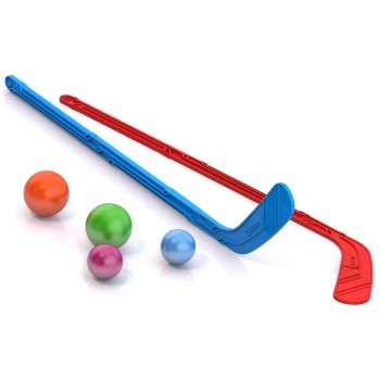 Нордпласт. Набор "Хоккей на траве" (2 клюшки + 4 шарика) арт.271