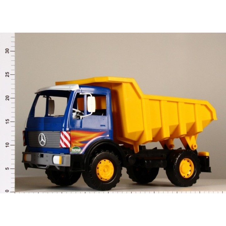 Лена. Самосвал сер."Мерседес" дорож. (43 см) арт.08130/08130С /6