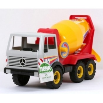 Лена. Автобетоновоз 3-х осн. (42 см) арт.08811/08811С /6