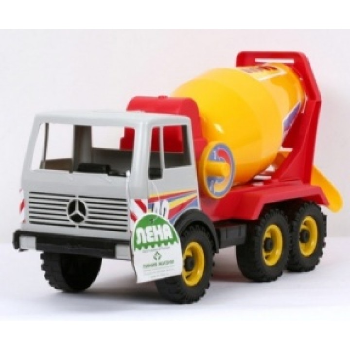 Лена. Автобетоновоз 3-х осн. (42 см) арт.08811/08811С /6