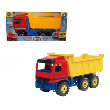 Lena 2020 Грузовик "Actros" 63 см с бортом в подар..упаковке