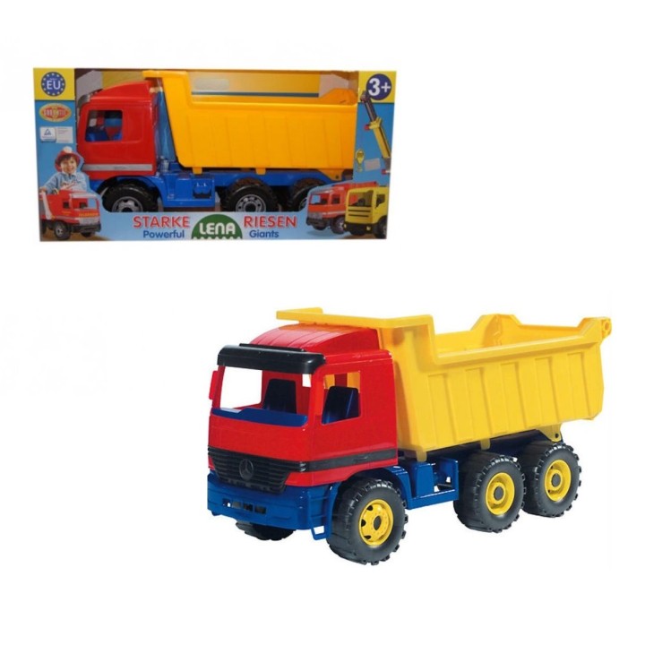 Lena 2020 Грузовик "Actros" 63 см с бортом в подар..упаковке