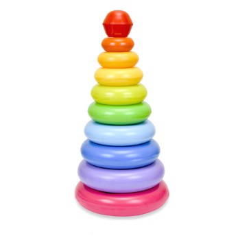 Росигрушка.Пирамида "Гулливер", 49 см арт.9648 (в сетке, 11 дет.)/10