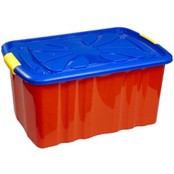 Полимербыт. Ящик для игрушек на колесиках 600*400*300 арт.30100 нужна обрешетка для регионов!!