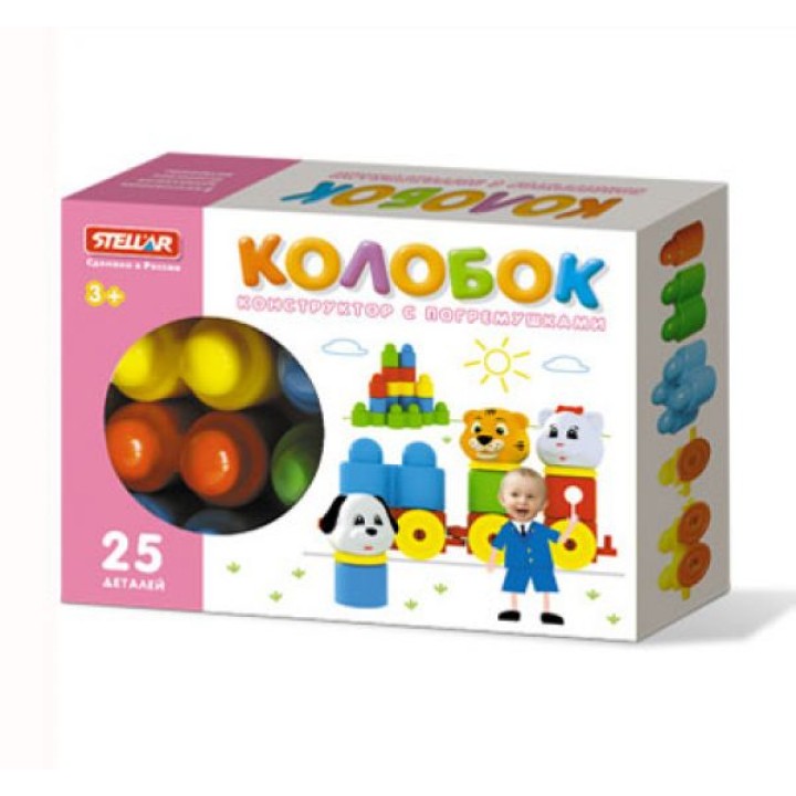 Стеллар. Конструктор арт.03020 "Колобок и компания" 25 дет. /9