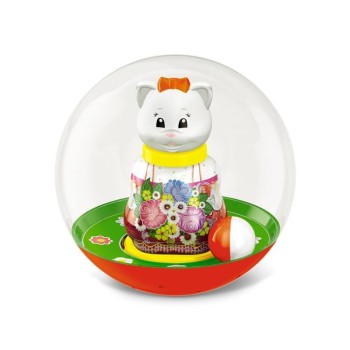 Стеллар. Неваляшка шар арт.01710 "Кошечка" /4