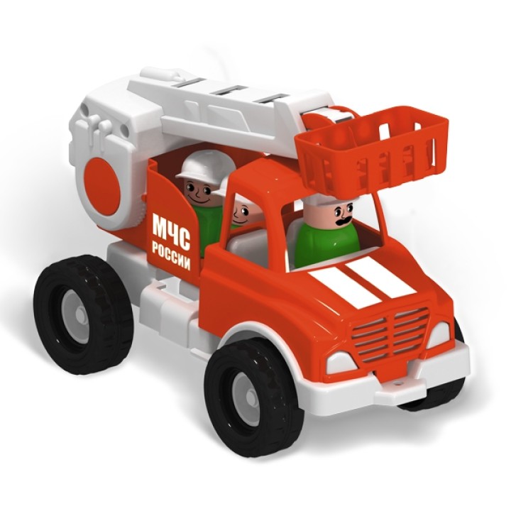 Стеллар. Машинка арт.01462 "Пожарная автовышка" /10